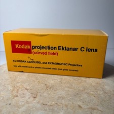 Kodak Zoom Ektanar C Projection Lens 102-152mm f/3.5 Black Curved Field CAT