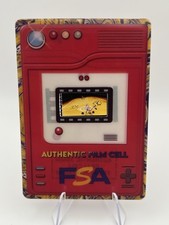 Pokemon FSA Authentic Film Cell Mewtwo Above Battle