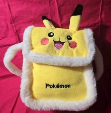 pokemon pikachu plush bag