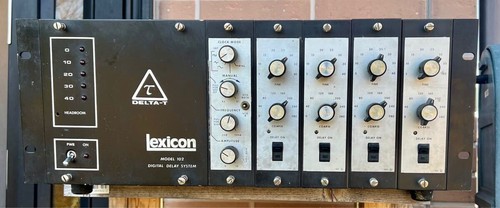 Lexicon Unit Lexicon Delta-T Model 102 Vintage Delay Effect Unit Used | eBay