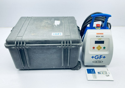 GEORG FISCHER MSA 340 Automatic Electrofusion Machine Plastic Pipe *Cable Damage