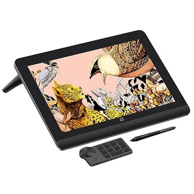 Grehge b  16 Inch LCD Tablet  X3 Pro Pen  Includes ACK05 Left Hand Device  2.5K