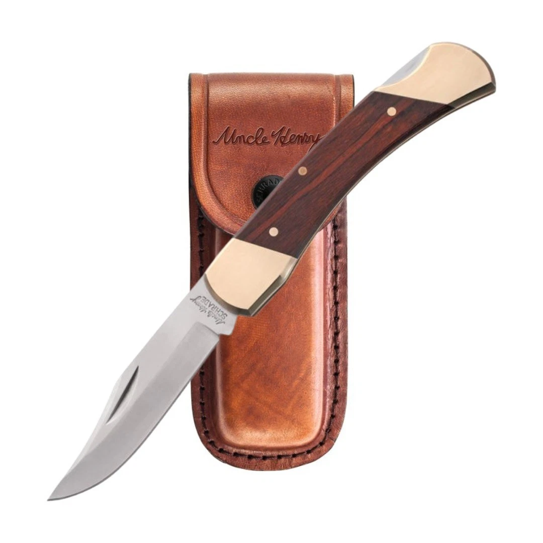 Schrade Uncle Henry Bear Paw Lockback Knife | eBay