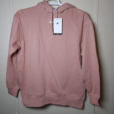 Nike Sportswear Essentials Oversized Hoodie Rose Whisper Pink Women Small NWT