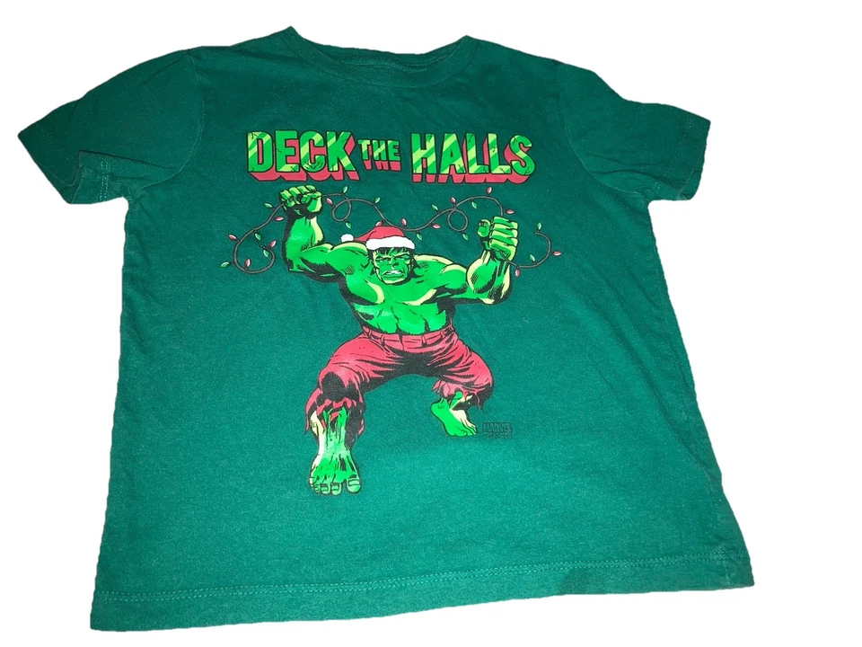 Lote de 5 camisetas estilo Navidad e invierno niños talla 5 Foto 2 de 4