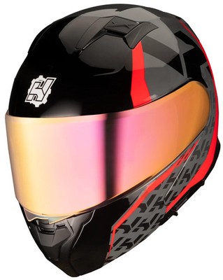 Motorcycle Modular Flip-Up Dual Visor Motorcycle Helmet DOT/ECE Pinlock & Ready