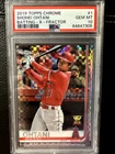 2019 Topps Chrome - Shohei Ohtani #1 X-Fractor PSA 10