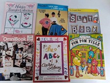 vintage lot of 6 craft books