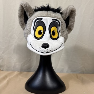 Universal Studios Beijing Madagascar King Julien Plush Character Hat Cosplay