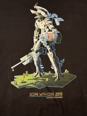 2010 Intel Video Game Sci-fi Anime Software Computer T-Shirt