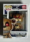 Funko Pop! Nightmare Freddy 111 Five Nights at Freddy's Vinyl Figure New In Box