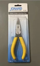 NEW Jonard Telecom 5 In 1 Tool Crimper Crusher Cutter Stripper Long Nose Plier
