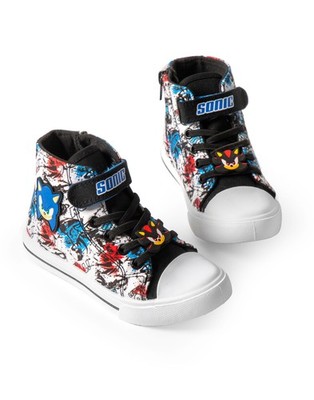 Sonic the Hedgehog Mehrfarbig Grafitti Sneaker mit Schnürung Jungen
