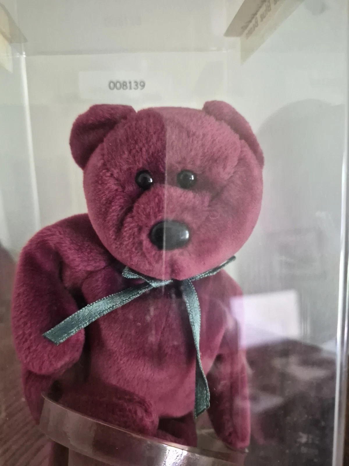 Teddy the Bear (new face - cranberry)