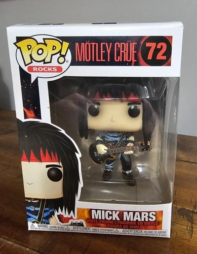 Funko Pop! Vinyl Rocks Motley Crue Mick Mars #72 Multicolor Figure