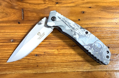 NEW  Air Force Themed assisted Pocket Knife Snake Eye Tactical