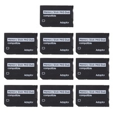 10Pcs Memory Card Adapter Mirco TF to Memory MS Pro for Duo for Ada