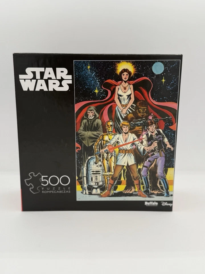 LOTE DE 2 🔥 STAR WARS: UNA NUEVA ESPERANZA — PUZZLE BÚFALO 500 PIEZAS • ¡SELLADO/COMO NUEVO! Foto 3 de 3