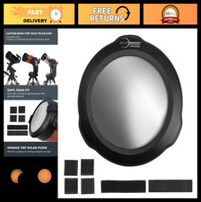 Solar Eclipse Telescope Filter - ISO 12312-2 Compliant, Secure Fit, Solar Safe F