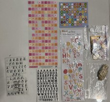 New Alphabet Stickers For Scrapbooking Variety