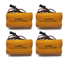 (4 Pack) 3.6v 900mAh Lithonia ELB B001 ELBB001 ELB-B001 Exit Sign Light NiCad...