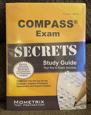 COMPASS Exam Secrets Study Guide : COMPASS Test Review - Brand New