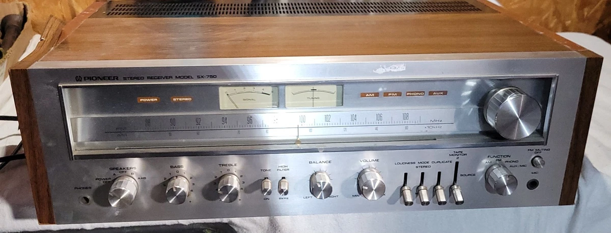 Pioneer Sx 750 for sale - eBay