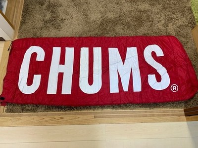 Chums Sleeping Bag Big Logo Camping Rare Outdoor Moel Limited Edition VHTF Ameri