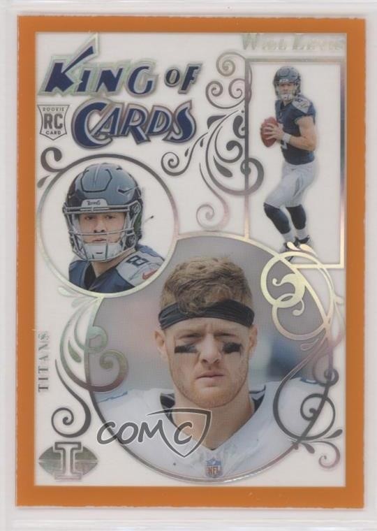2023 Panini Illusions King of Cards Orange Will Levis #20 Rookie RC 0s3p