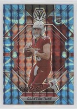 2023 Panini Mosaic Rookies Reactive Blue Mosaic Prizm Clayton Tune #302 15s8