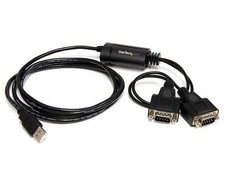 StarTech ICUSB2322F 2 Port USB to Serial RS232 Adapter Cable