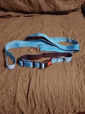 NWT, Nylon Dog Collar Leash Set, L