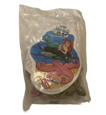 1993 Little Mermaid Burger King Kids Meal Toy Ariel and Turtle Splash Collection