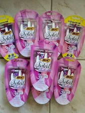 Lot 11 Bic Soleil Twilight Disposable Razors 3 Blades 4 Ct Scented Handle 2Bonus
