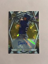 Dustin Harris 2022 Bowman Draft Invicta Gold Auto Autograph /50