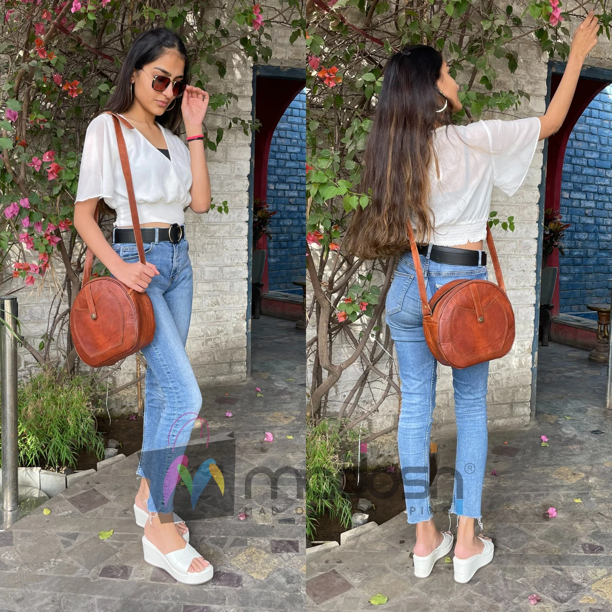 Semi circle hotsell bag