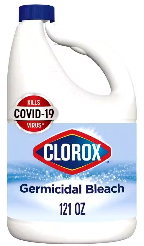 Clorox 121 oz. Concentrated Regular Disinfecting Liquid Bleach