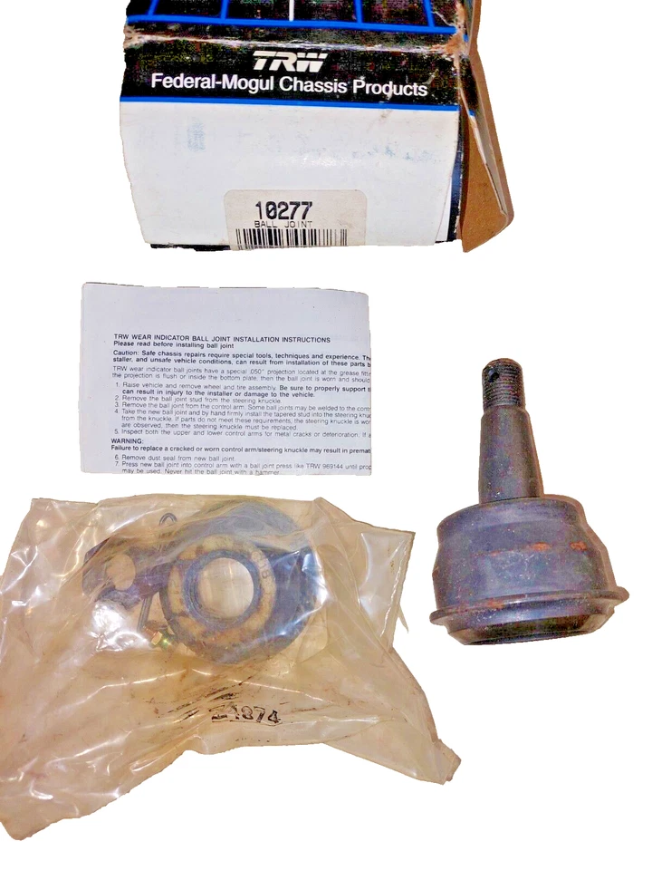 Chevrolet Camaro Pontiac Firebird 1970-1981 73-79 A,G rótula inferior TRW 10277 Foto 2 de 3