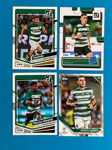 2022-2024 Donruss Sporting CP Team Card Lot Paulinho Sotiris Edwards Ugarte
