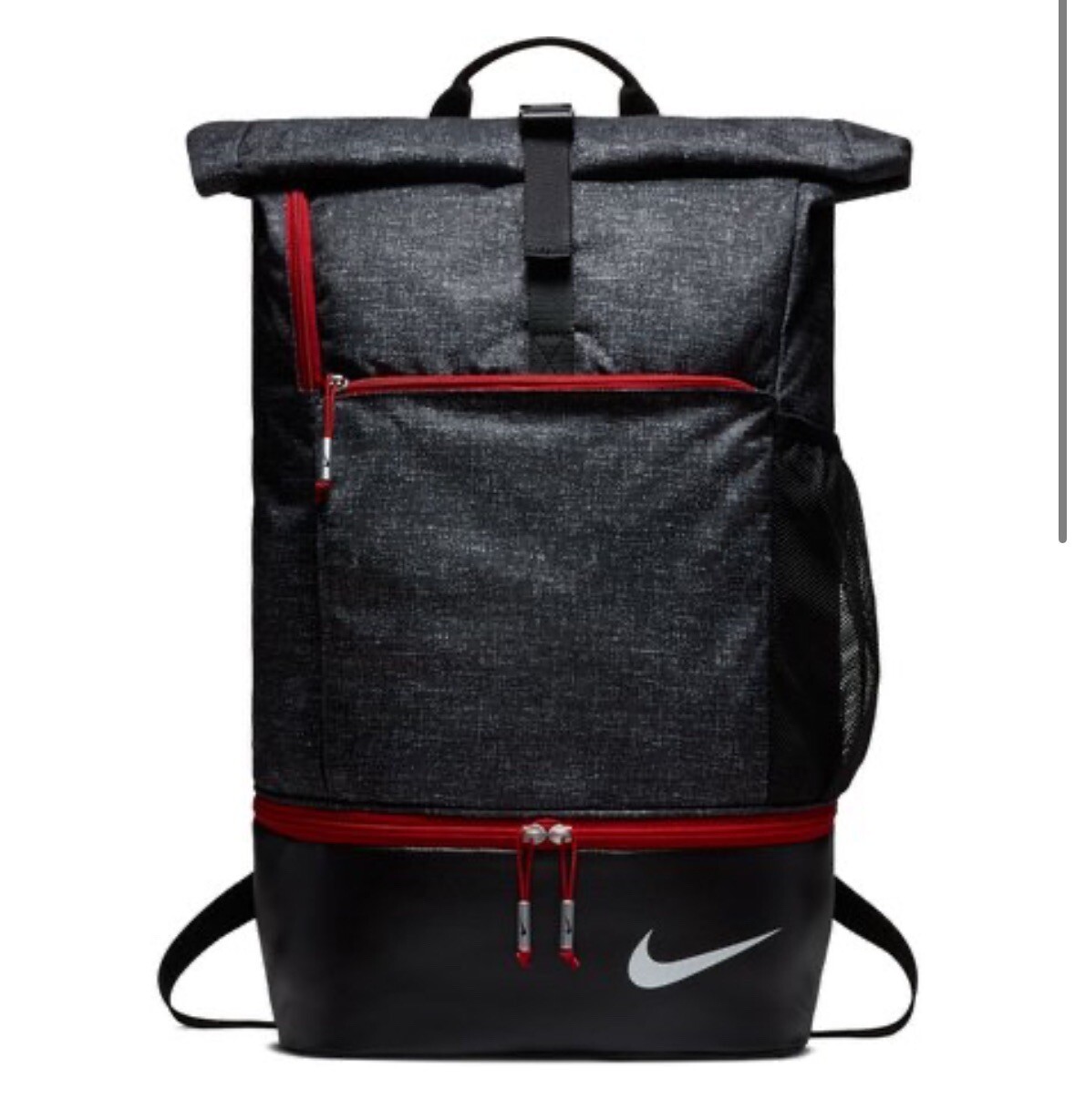Nike Sport III Backpack Roll Top Laptop Gym Bag Red… Gem
