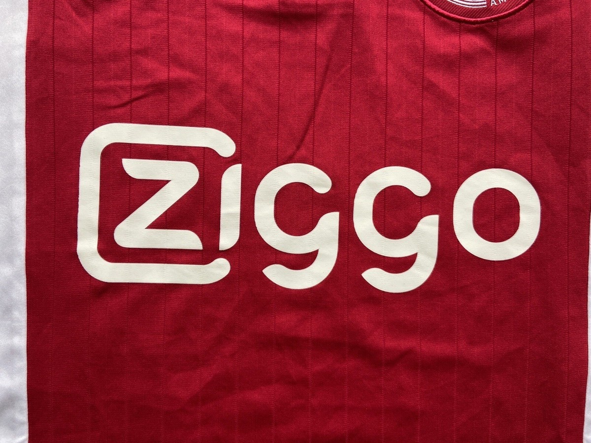 Maillot De Foot Domicile Ajax Amsterdam 2014/2015 - Adidas Taille M - Bleu - État Correct