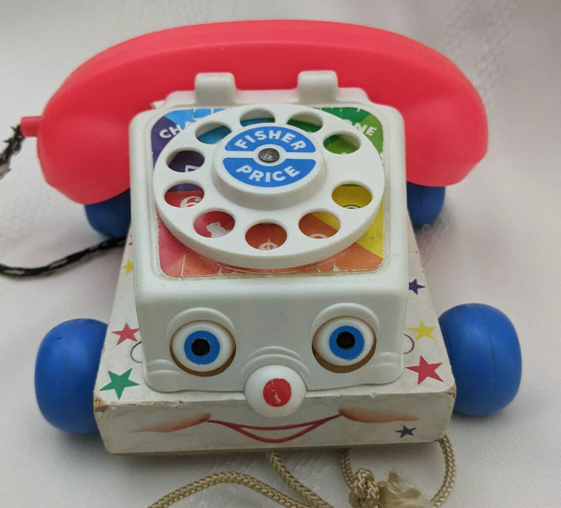 Chatter Telephone Toy Vintage 1961 Fisher-Price