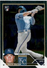 2023 Topps Chrome Nate Eaton #96 Kansas City Royals