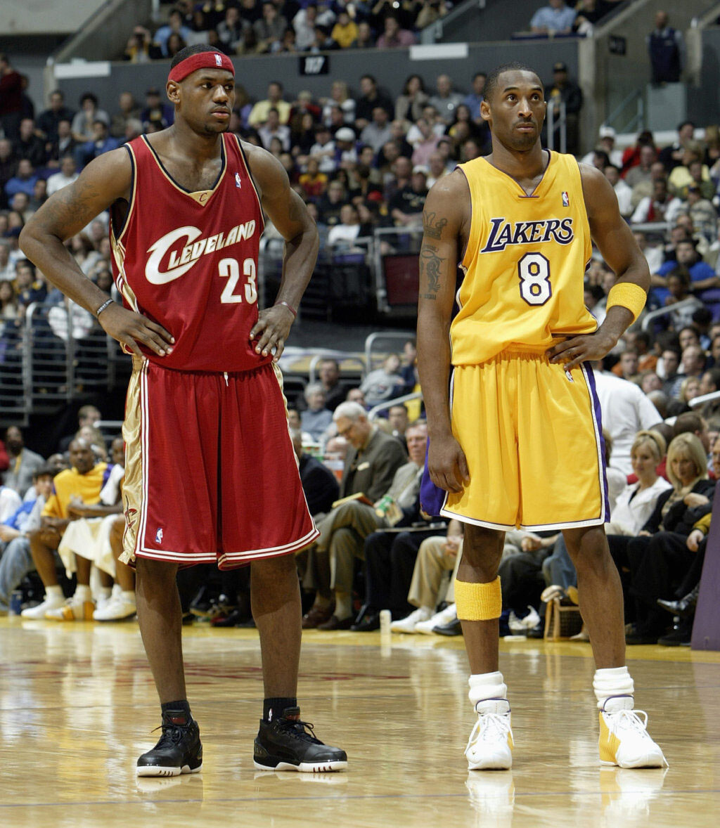 lebron james wearing kobes