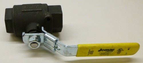 Jomar T-CS-1001N-SS 1" Carbon Steel Ball Valve, SS Ball & Stem, 1000 WOG 150 WSP - Picture 3 of 7