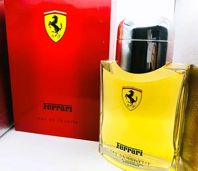 FERRARI ROUGE 1650 Ml Vrai Parfum Edt Vintage 1,65 LITRES Édition Limitée Magnum - Photo 1/4