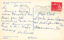 US Navy 10949 BR Naval Base San Juan Puerto Rico Fort Buchanan Vtg Postcard A53