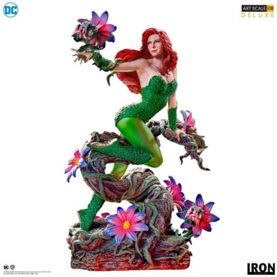 IRON STUDIOS 31120-10 1/10 DC Comics Poison Ivy Girl Character Statue In Stock