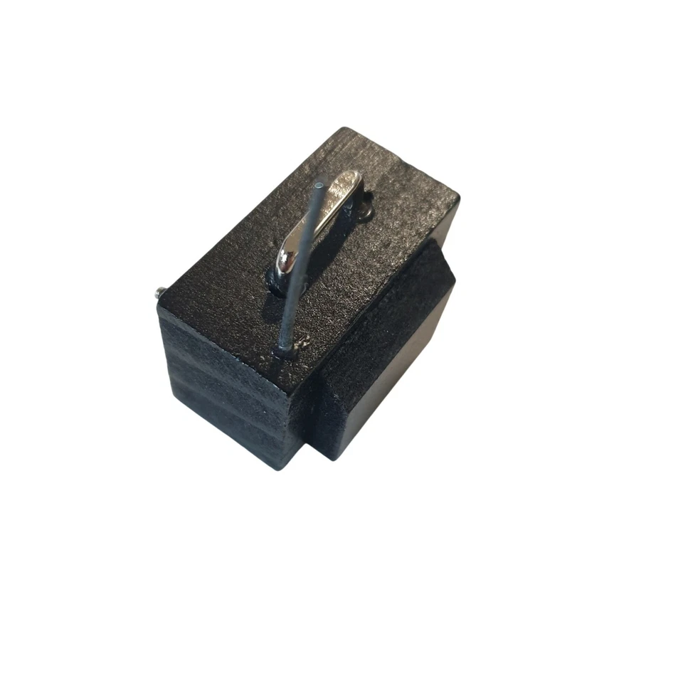 Estatuilla de TV portátil miniatura vintage para casa de muñecas con mango de antena muebles Foto 3 de 4