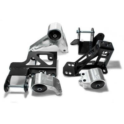 Innovative Mounts B90150-75A for 92-95 Civic K-Series Silver Aluminum Mounts 75A